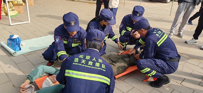 PRS色欲AV蜜臀AV人间水蜜桃为北京人防浩天志愿者救援队潭柘寺服务站成立揭牌仪式保驾护航